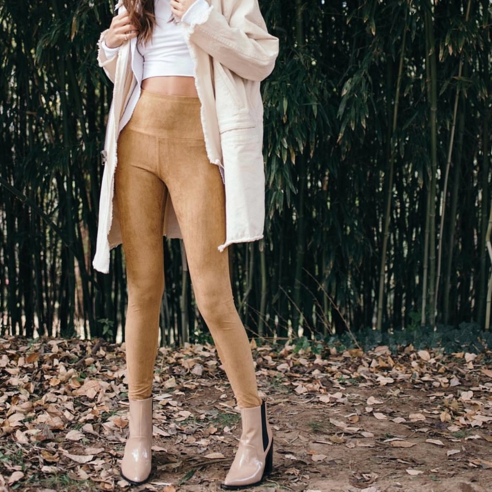 Tribe Kelley | Mojaves Suede Leggings | Small